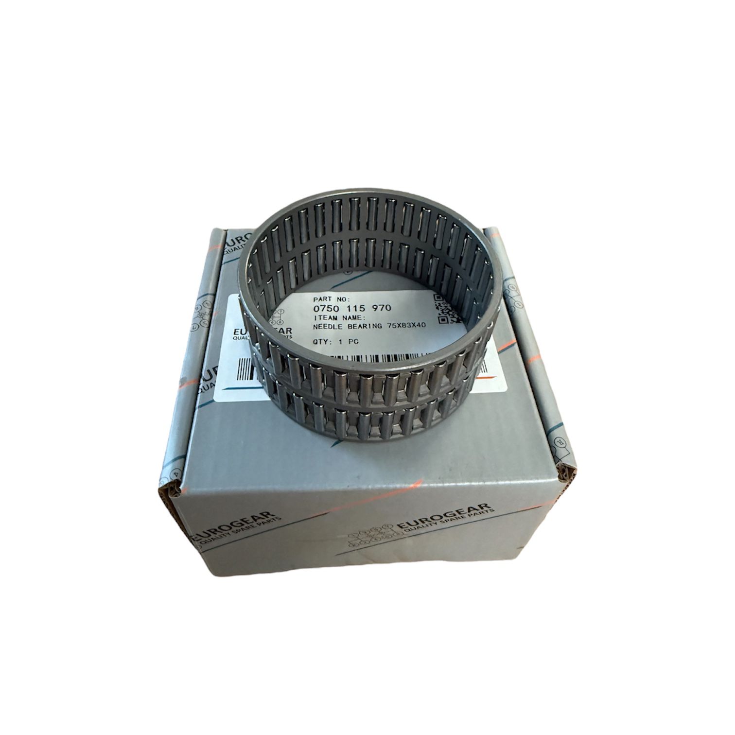 EUROGEAR - подшипник игольчатый 75х83х40мм